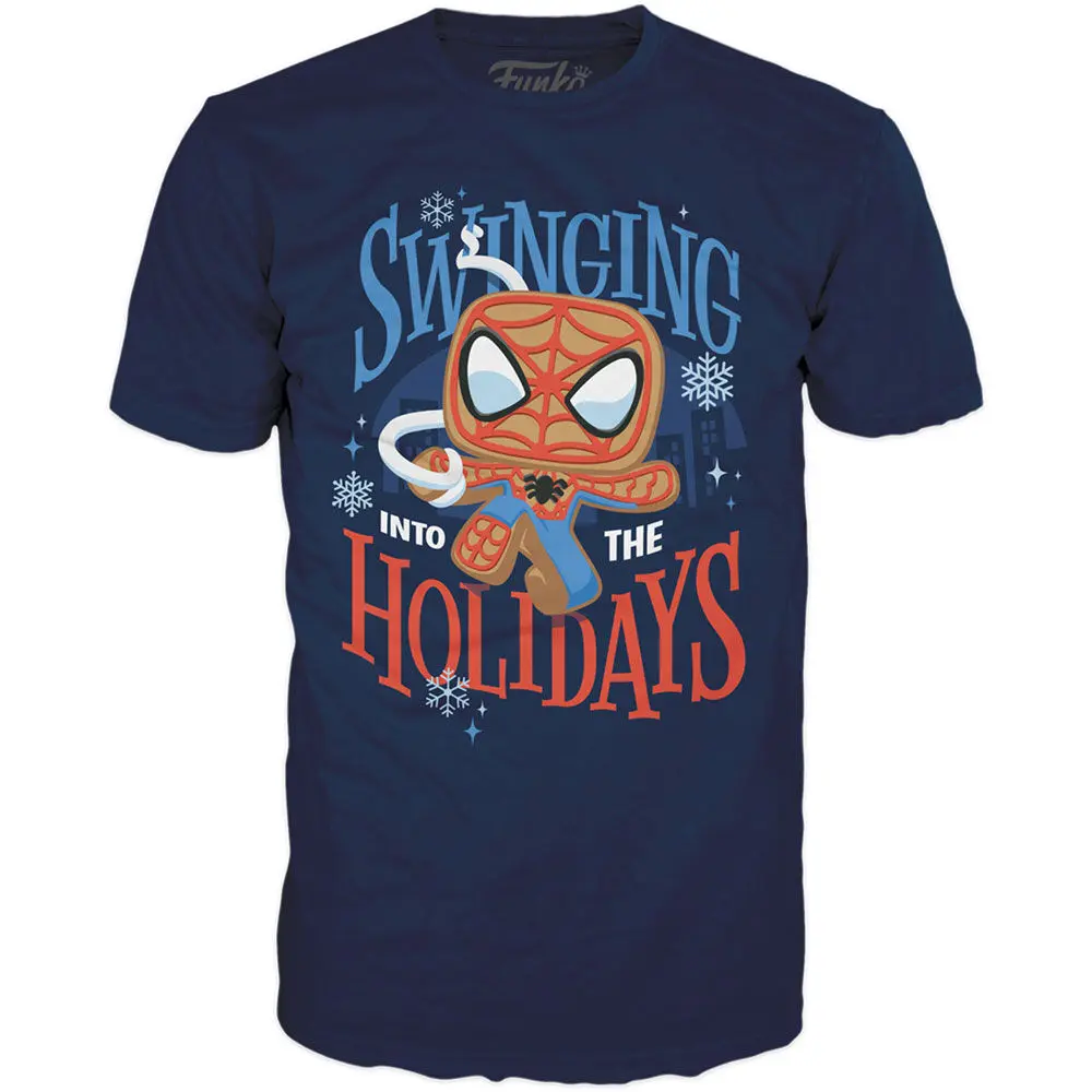 Set figure Pocket Pop &amp; Tee kids Marvel Spiderman Gingerbread Exclusive [11 years] product photo