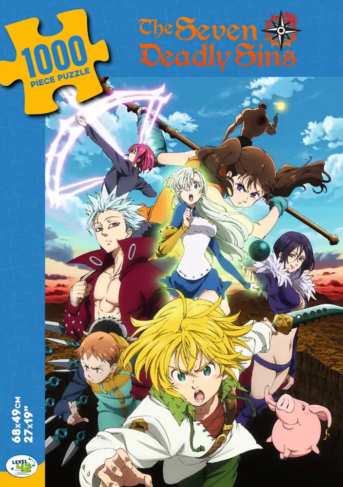 Seven Deadly Sins Puzzle Characters (1000 pieces) termékfotó