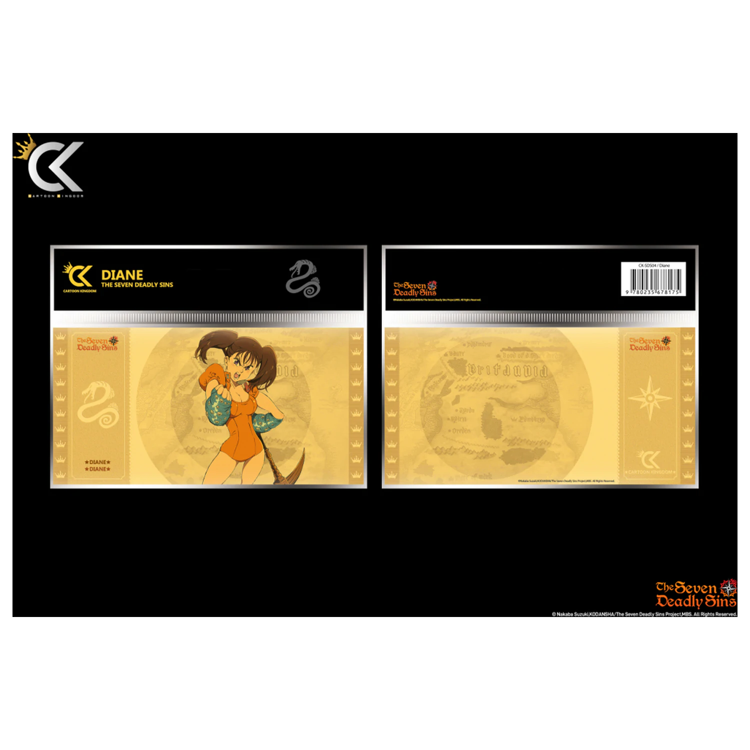 Seven Deadly Sins Diane Golden Ticket product photo