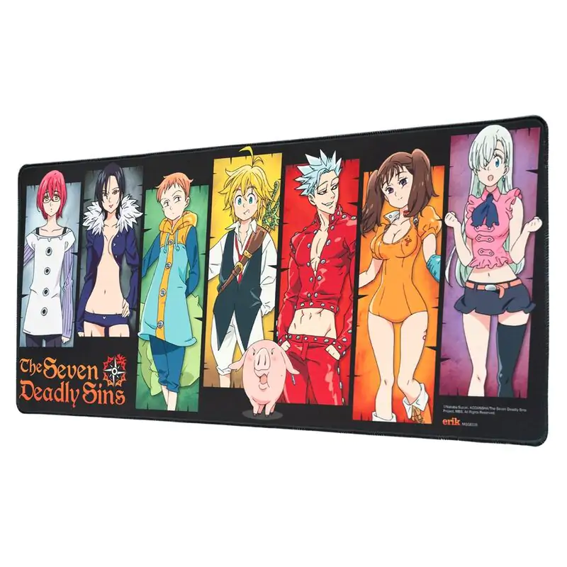 Seven Deadly Sins gaming desk mat termékfotó