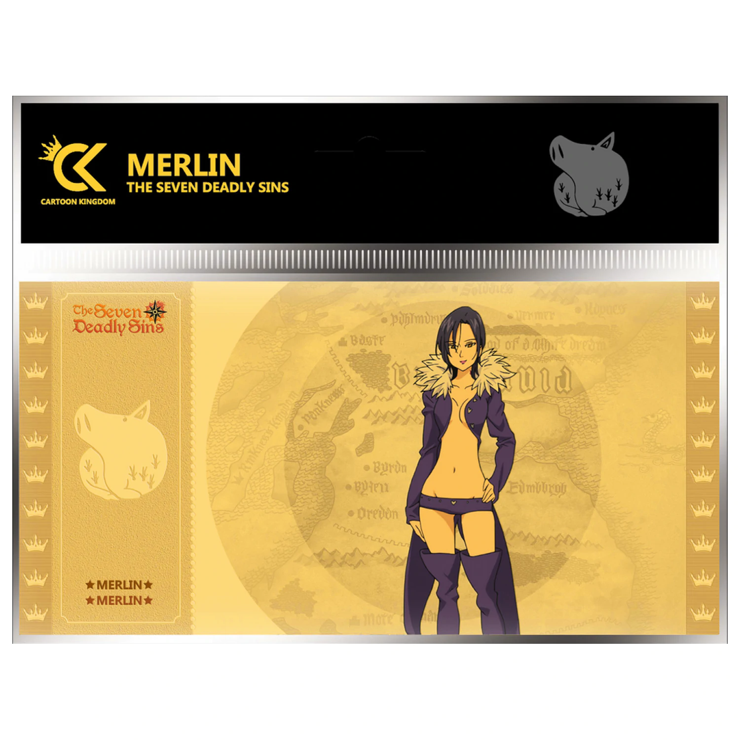 Seven Deadly Sins Merlin Golden Ticket product photo