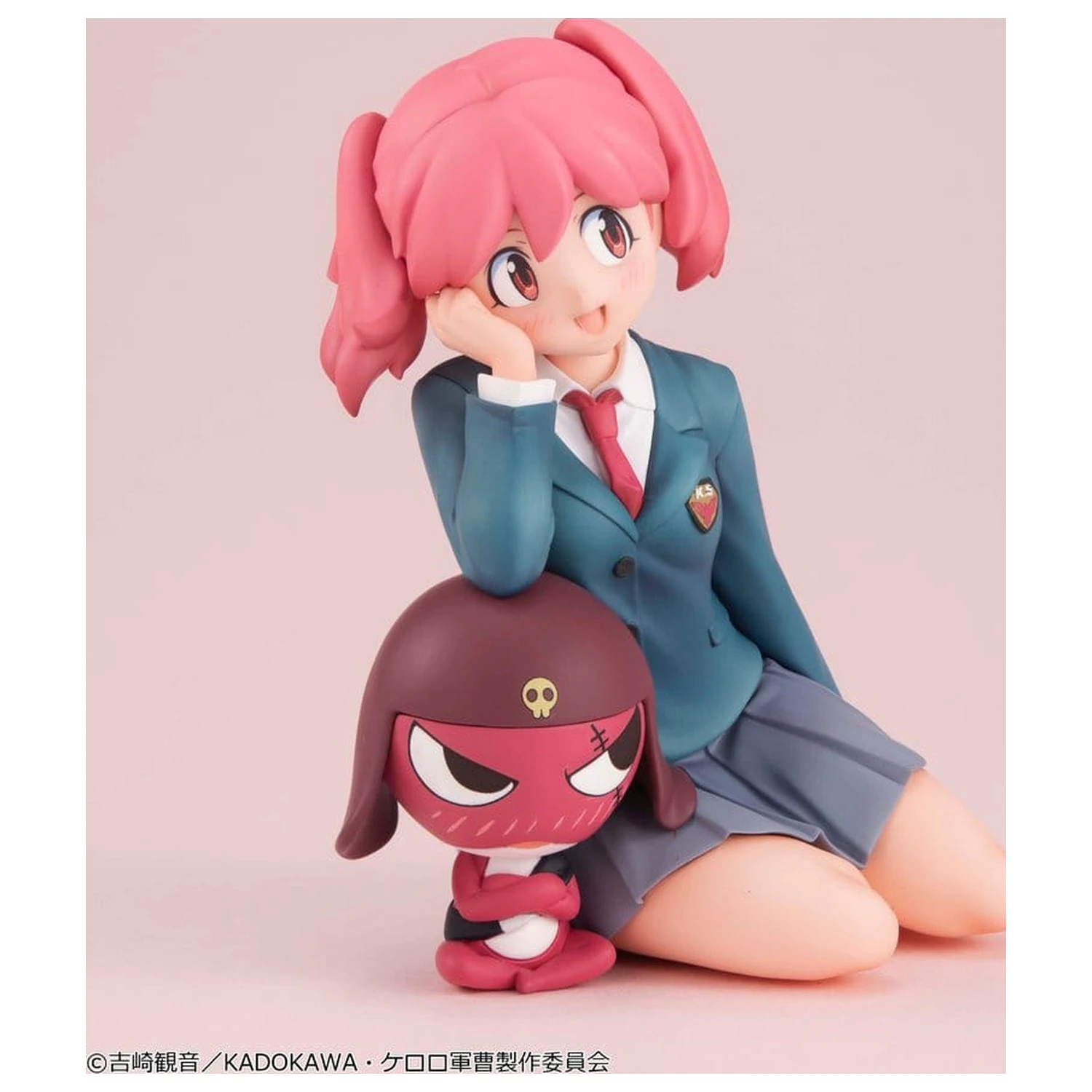 Sgt. Frog Melty Princess PVC Figure Natsumi & Giroro Palm Size 9 cm product photo