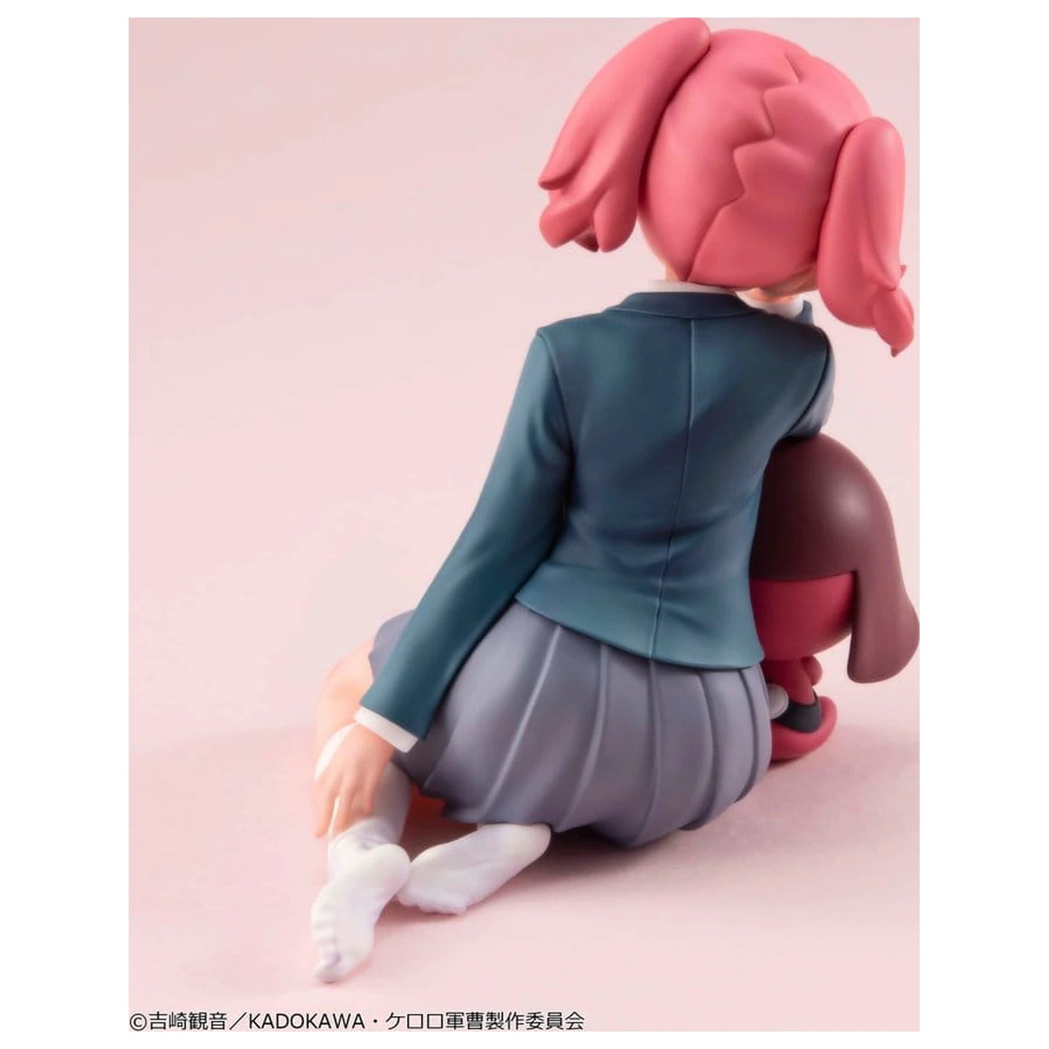 Sgt. Frog Melty Princess PVC Figure Natsumi & Giroro Palm Size 9 cm product photo