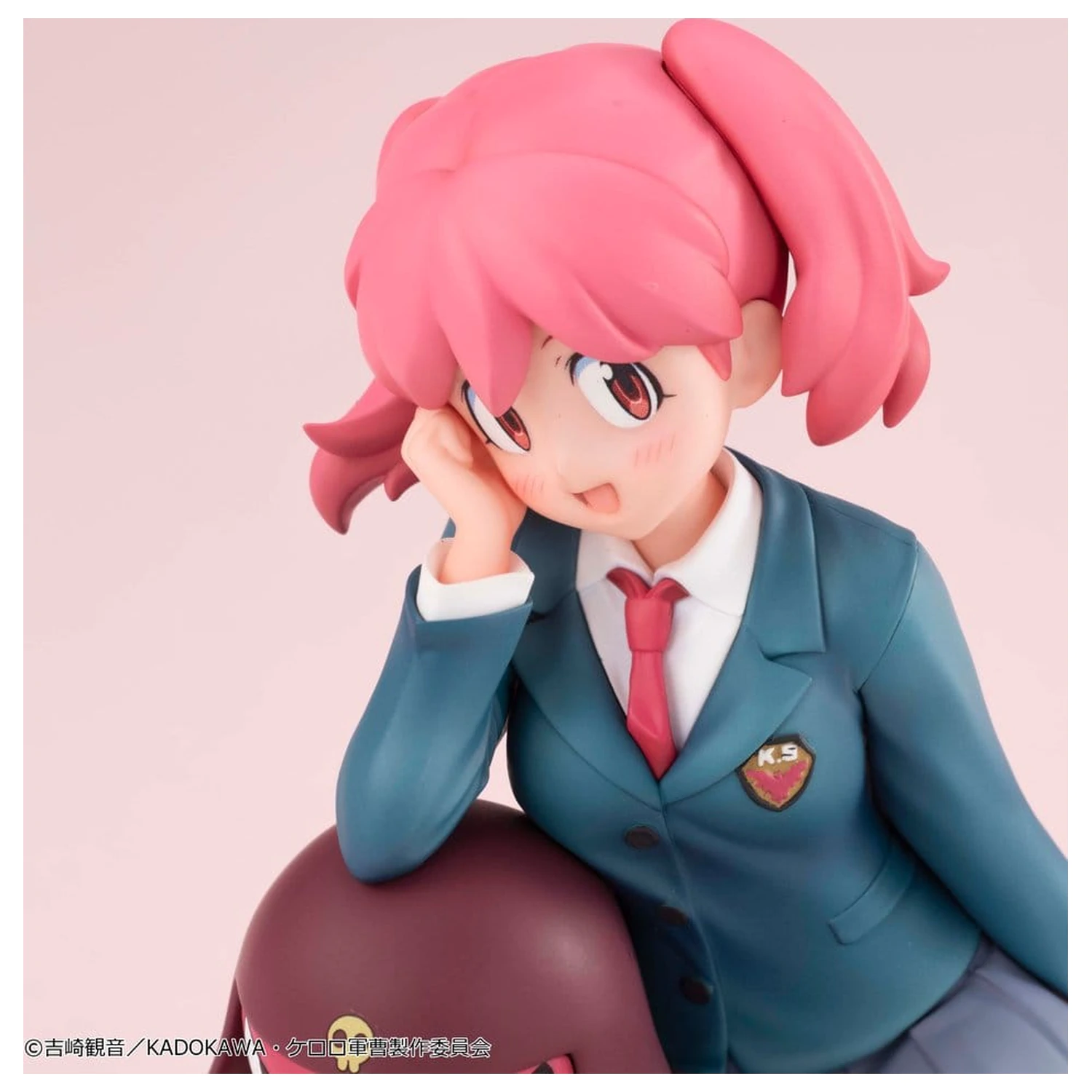 Sgt. Frog Melty Princess PVC Figure Natsumi & Giroro Palm Size 9 cm product photo