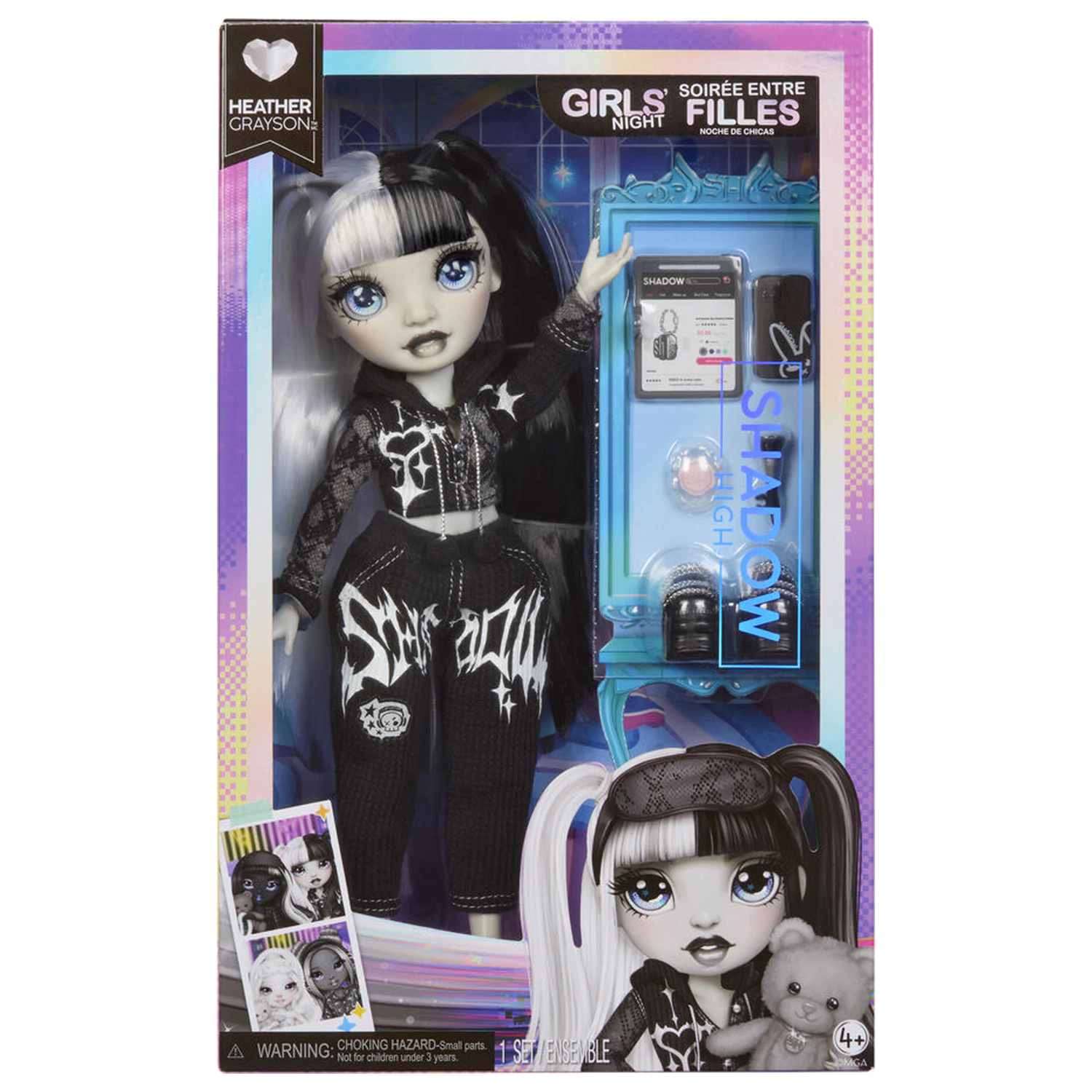Shadow High Fashion Doll Girls Night Heather doll product photo