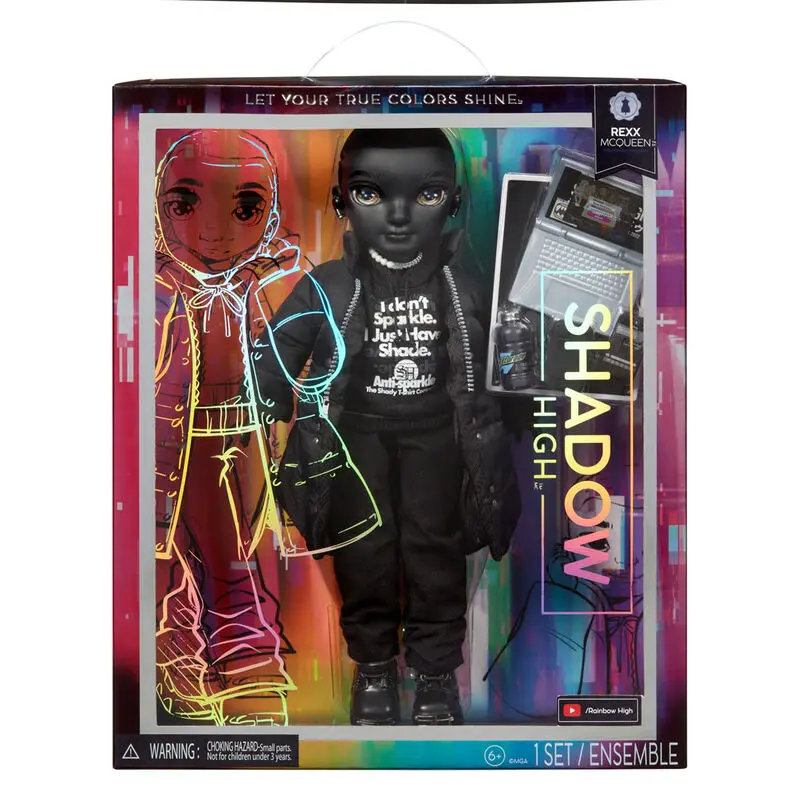 Shadow High Rexx Mcqueen doll 26cm product photo