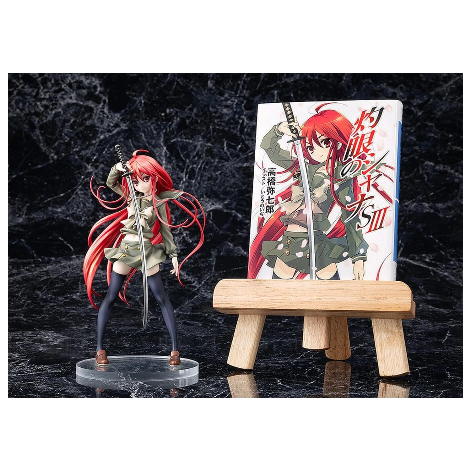 Shakugan no Shana PVC Figure Shana Light Novel illustration by Noizi Ito 16 cm product photo