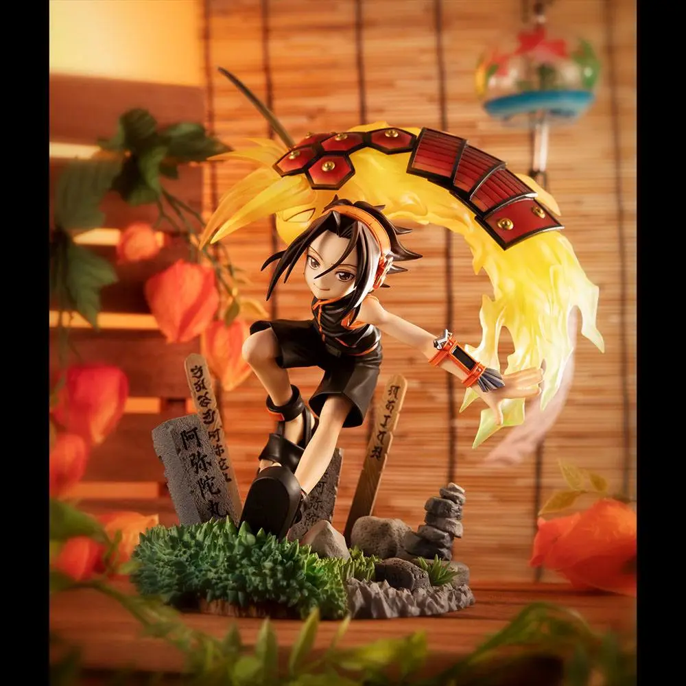 Shaman King Lucrea PVC Statue Yoh Asakura 18 cm product photo