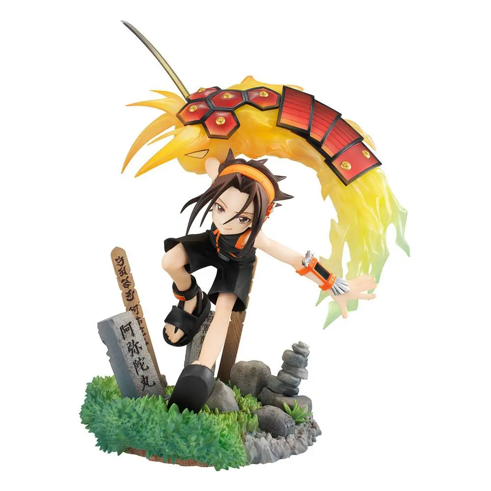 Shaman King Lucrea PVC Statue Yoh Asakura 18 cm product photo