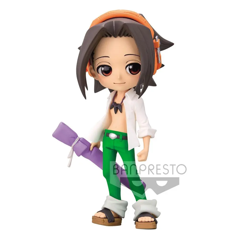 Shaman King Q Posket Mini Figure Yoh Asakura Ver. B 14 cm product photo