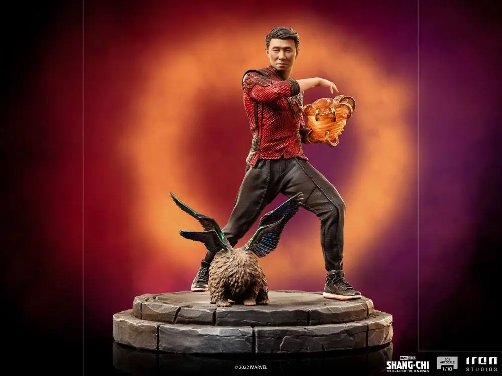 Shang-Chi and the Legend of the Ten Rings BDS Art Scale Statue 1/10 Shang-Chi & Morris 19 cm termékfotó