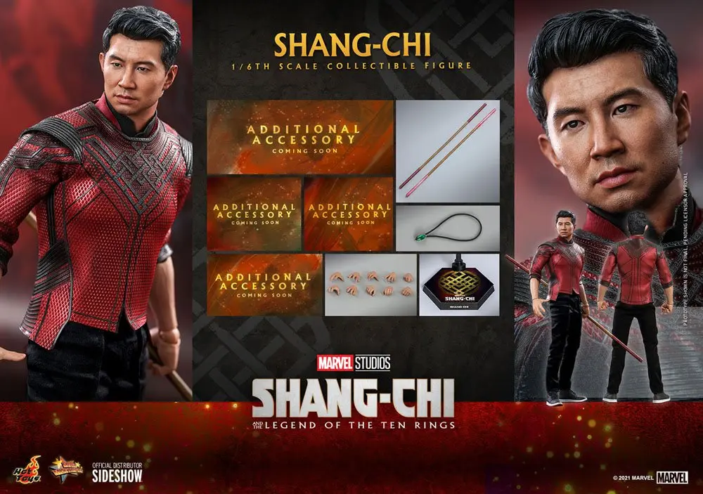 Shang-Chi and the Legend of the Ten Rings Movie Masterpiece Action Figure 1/6 Shang-Chi 30 cm termékfotó