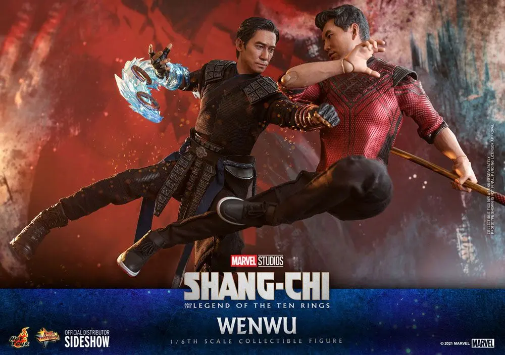 Shang-Chi and the Legend of the Ten Rings Movie Masterpiece Action Figure 1/6 Wenwu 28 cm termékfotó