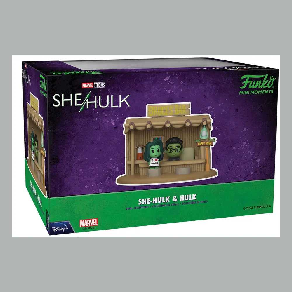 She-Hulk POP! Mini Moment Vinyl Figure Bar Scene 9 cm product photo
