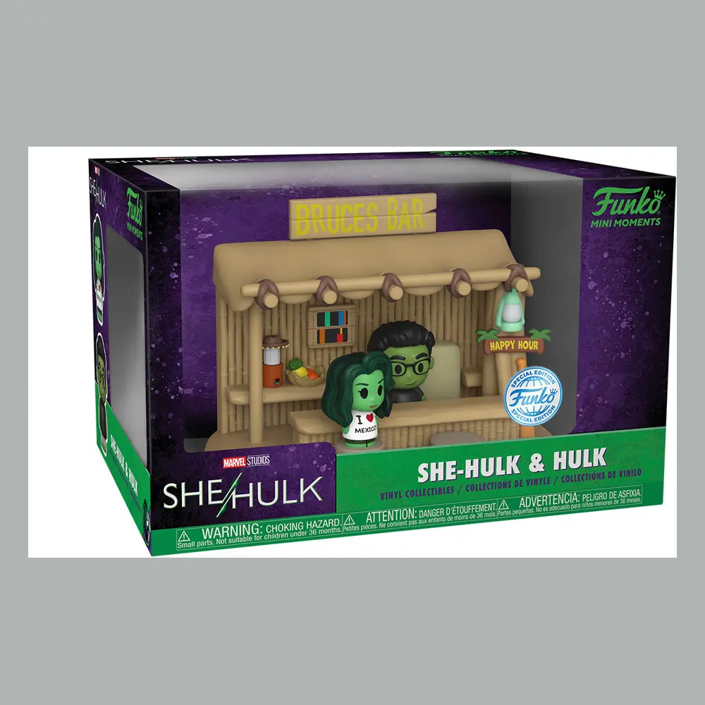 She-Hulk POP! Mini Moment Vinyl Figure Bar Scene 9 cm product photo