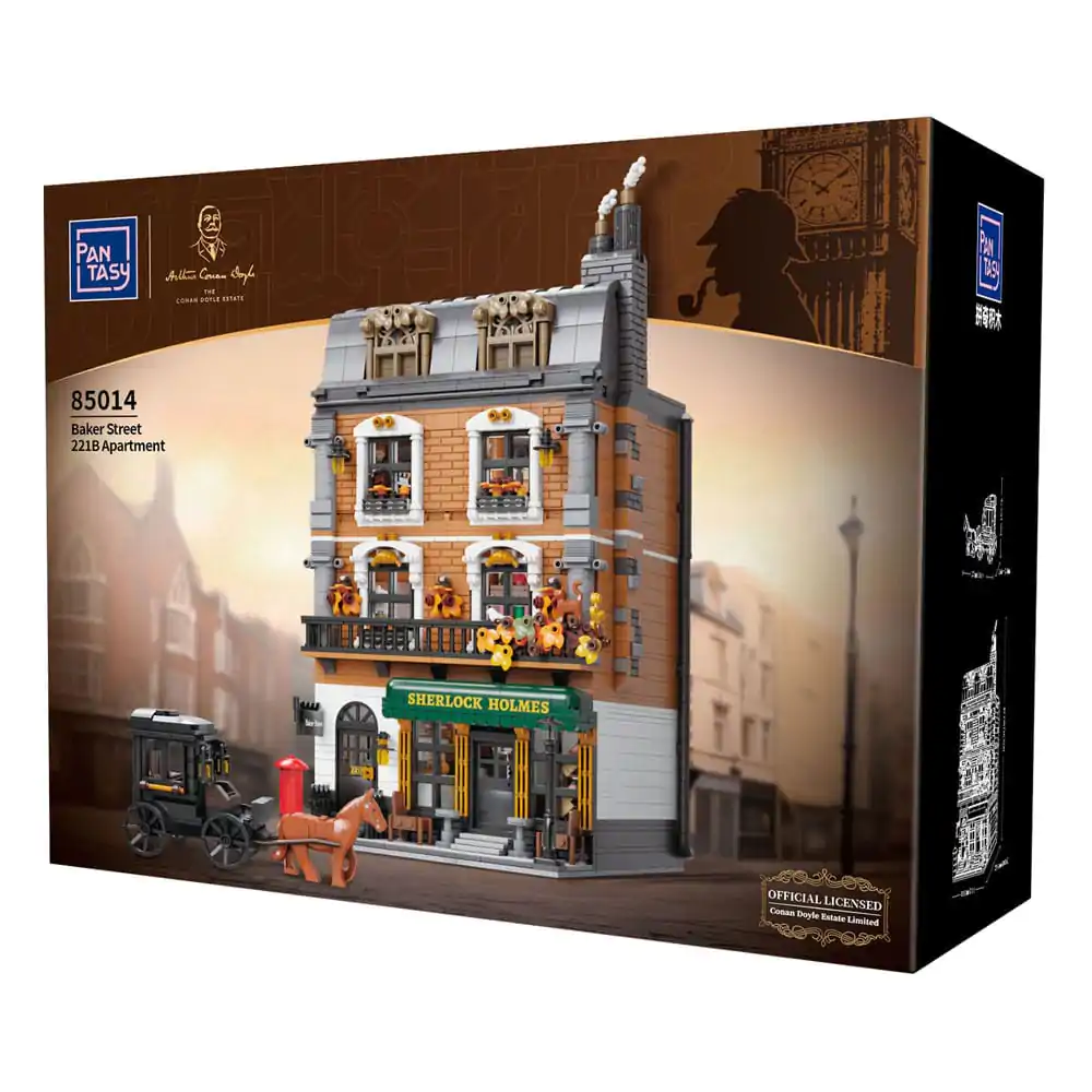 Sherlock Holmes Construction Set Baker Street 221B Apartment 42 cm termékfotó