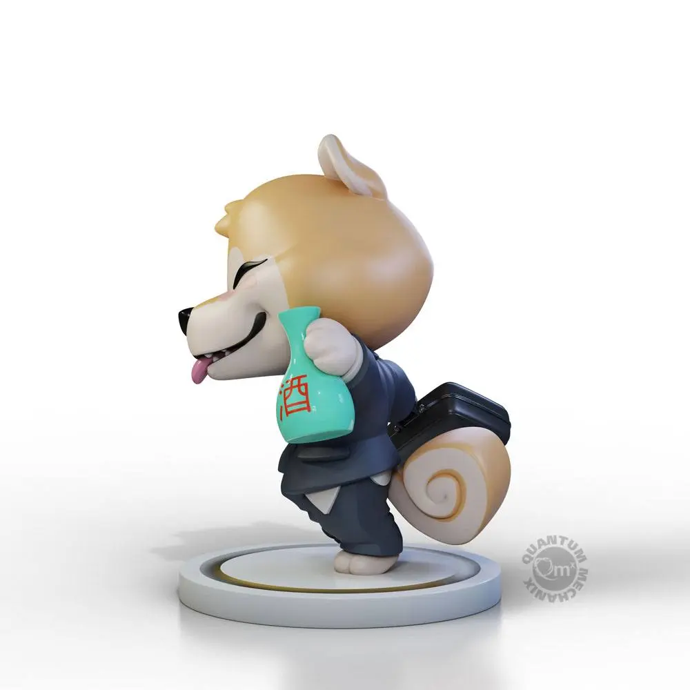 Shiba Inu Collection Qrew Art Premium Vinyl Figure Salaryman 10 cm product photo