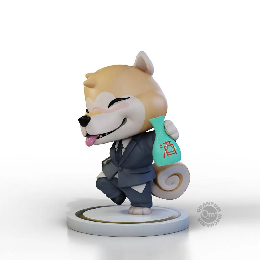 Shiba Inu Collection Qrew Art Premium Vinyl Figure Salaryman 10 cm product photo