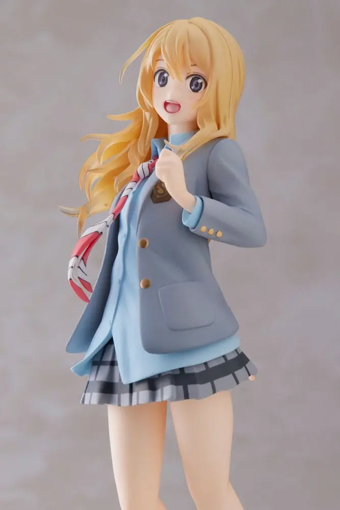 Shigatsu wa Kimi no Uso Coreful PVC Statue Kaori Miyazono School Uniform Ver. 18 cm termékfotó