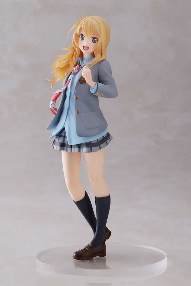 Shigatsu wa Kimi no Uso Coreful PVC Statue Kaori Miyazono School Uniform Ver. 18 cm termékfotó