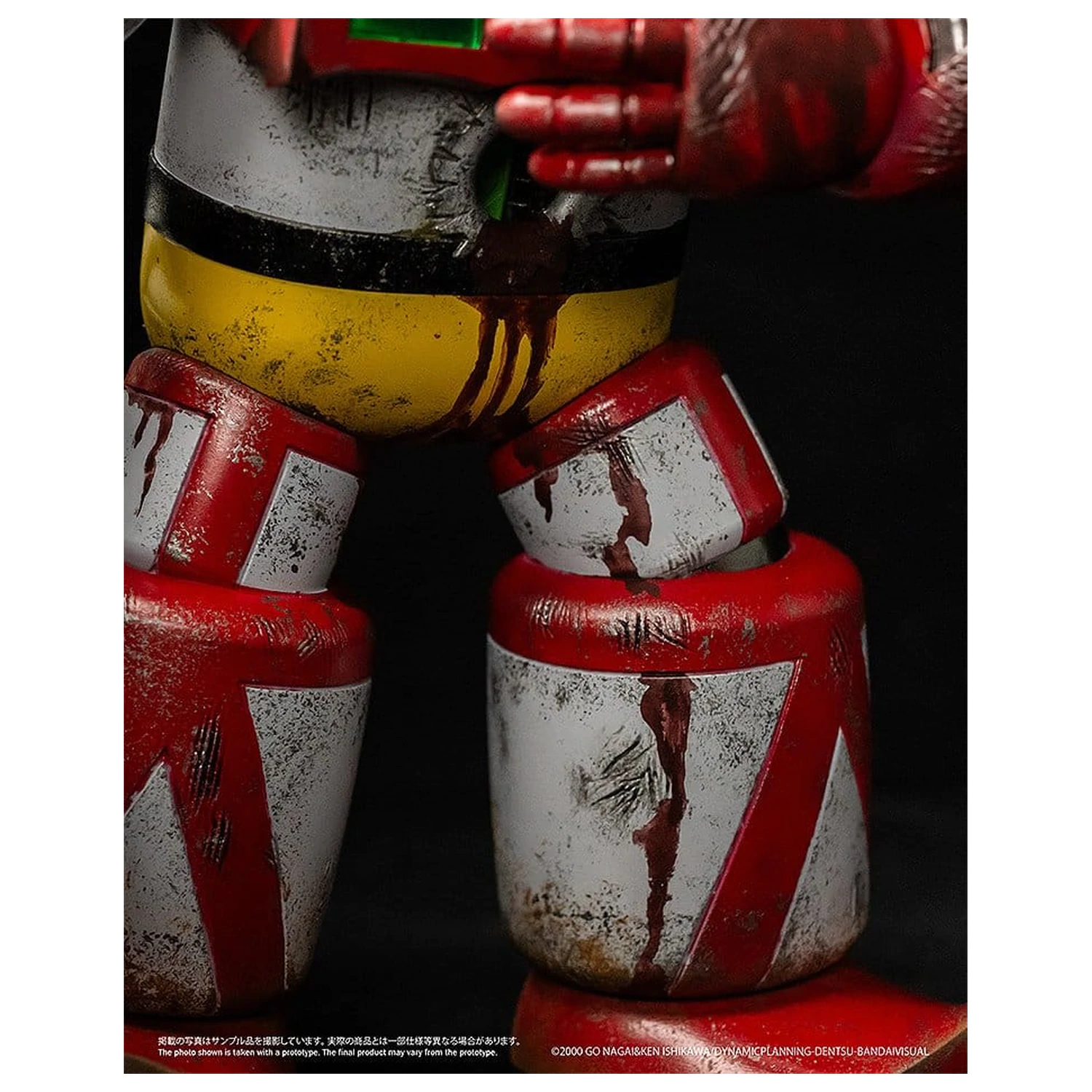 Shin Getter Robo vs Neo Getter Robo Chibi Creature Vinyl Figure First Getter Robo-1 (The Final Battle in New York) 17 cm product photo
