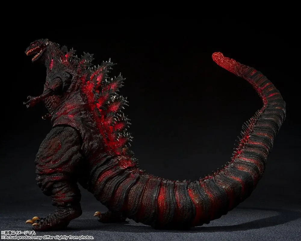 Shin Godzilla S.H. MonsterArts Action Figure Godzilla 4th Form Night Combat Ver. 18 cm product photo