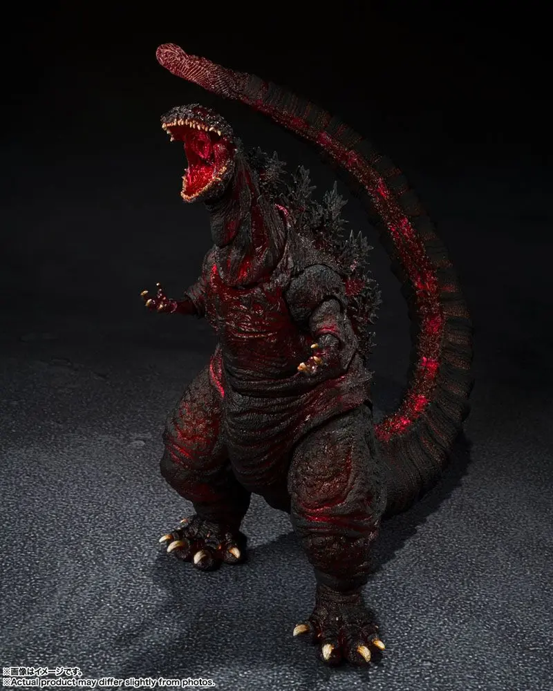 Shin Godzilla S.H. MonsterArts Action Figure Godzilla 4th Form Night Combat Ver. 18 cm product photo