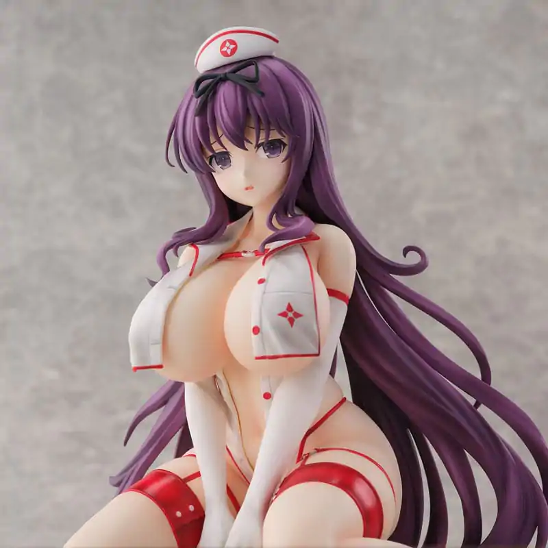 Shinobi Master Senran Kagura: New Link PVC Statue 1/4 Murasaki: Sexy Nurse Ver. 23 cm termékfotó