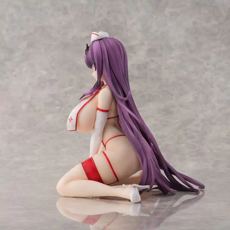 Shinobi Master Senran Kagura: New Link PVC Statue 1/4 Murasaki: Sexy Nurse Ver. 23 cm termékfotó