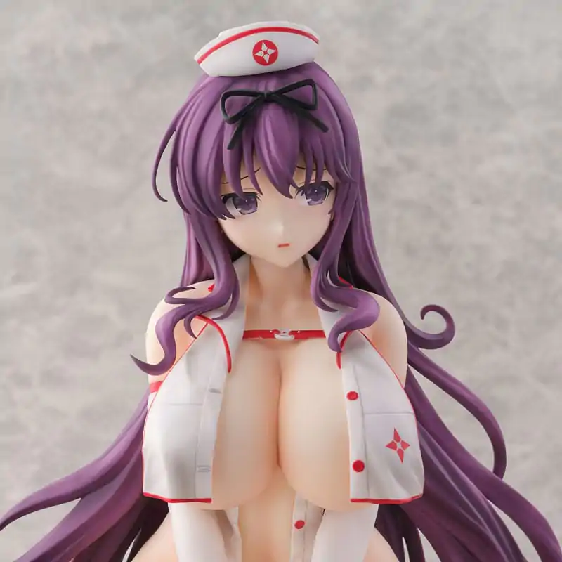 Shinobi Master Senran Kagura: New Link PVC Statue 1/4 Murasaki: Sexy Nurse Ver. 23 cm termékfotó