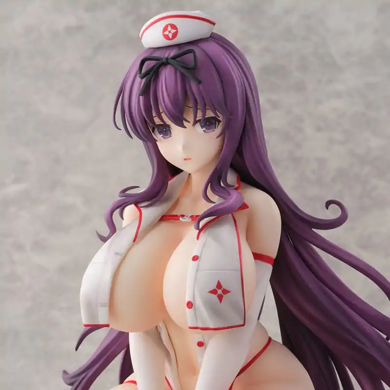 Shinobi Master Senran Kagura: New Link PVC Statue 1/4 Murasaki: Sexy Nurse Ver. 23 cm product photo