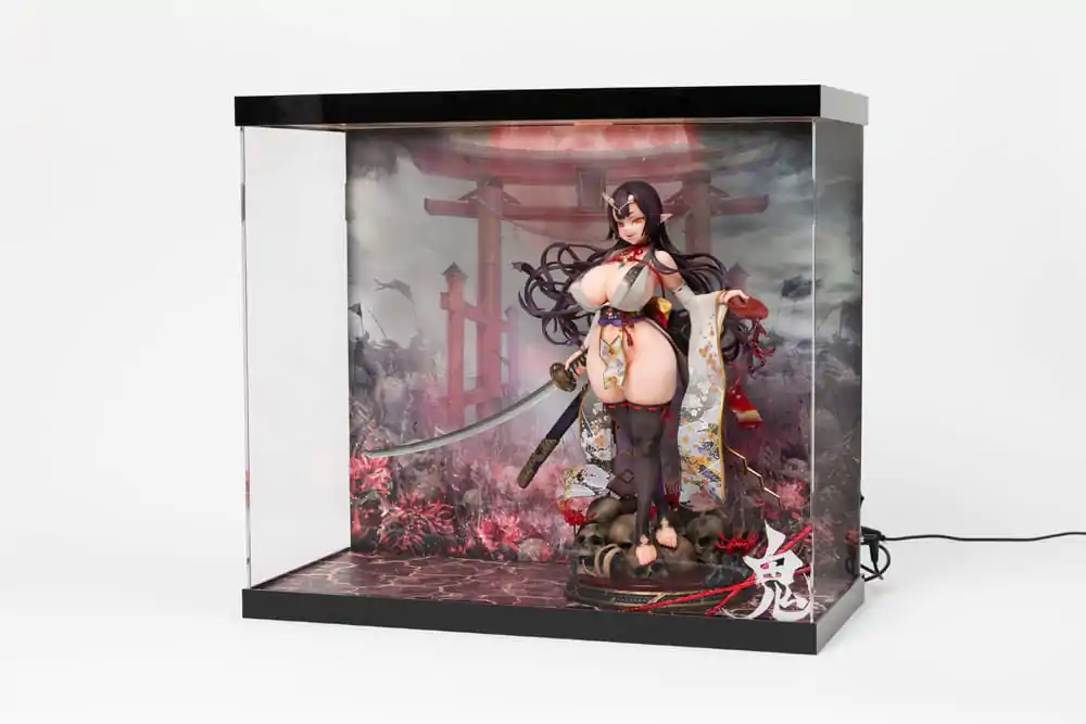 SHINSAI Acrylic Display Case with Lighting Inbina Rasethuhime Saki 39 cm termékfotó