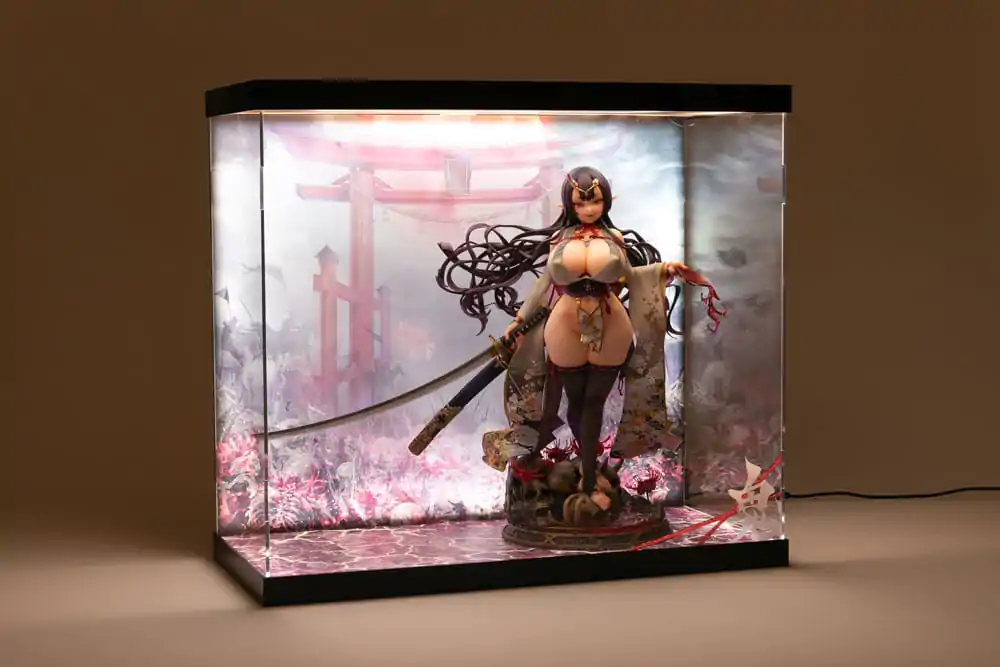 SHINSAI Acrylic Display Case with Lighting Inbina Rasethuhime Saki 39 cm termékfotó