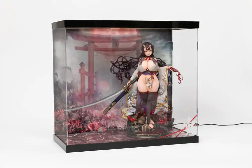 SHINSAI Acrylic Display Case with Lighting Inbina Rasethuhime Saki 39 cm termékfotó