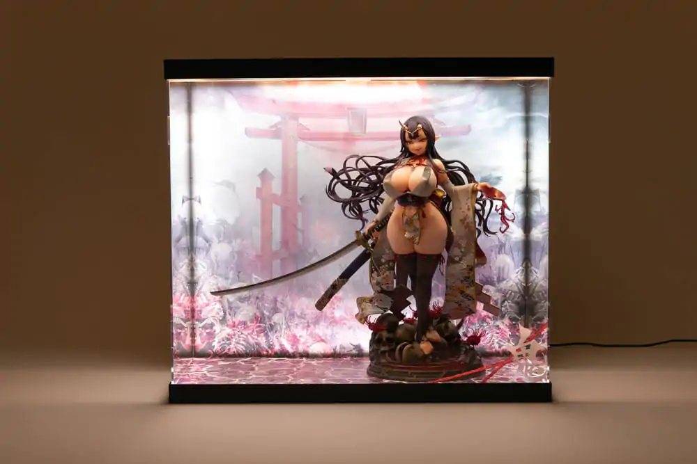 SHINSAI Acrylic Display Case with Lighting Inbina Rasethuhime Saki 39 cm product photo