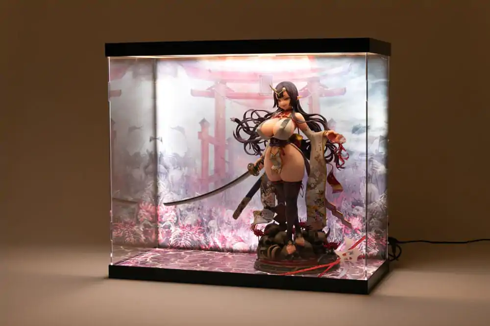 SHINSAI Acrylic Display Case with Lighting Inbina Rasethuhime Saki 39 cm termékfotó