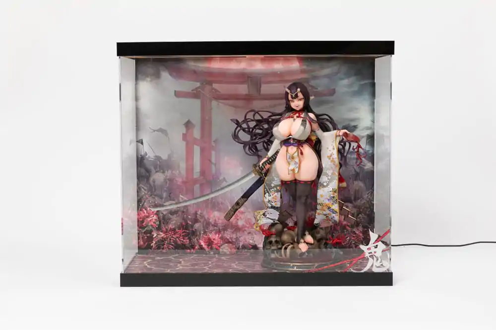 SHINSAI Acrylic Display Case with Lighting Inbina Rasethuhime Saki 39 cm termékfotó