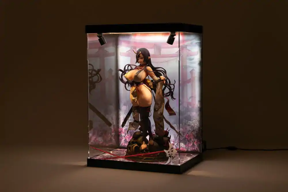 SHINSAI Acrylic Display Case with Lighting Inbina Rasethuhime Saki M Edition 39 cm product photo