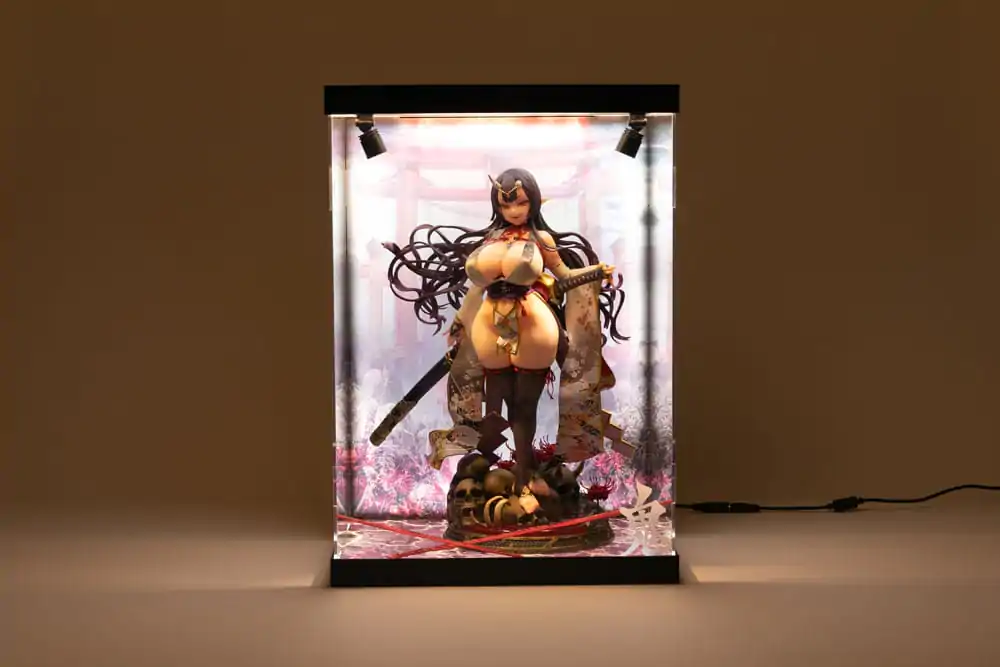 SHINSAI Acrylic Display Case with Lighting Inbina Rasethuhime Saki M Edition 39 cm product photo