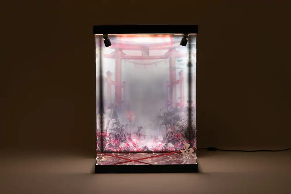 SHINSAI Acrylic Display Case with Lighting Inbina Rasethuhime Saki M Edition 39 cm product photo