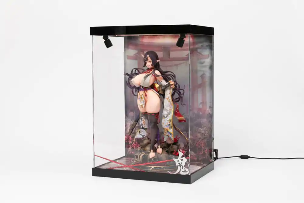 SHINSAI Acrylic Display Case with Lighting Inbina Rasethuhime Saki M Edition 39 cm product photo