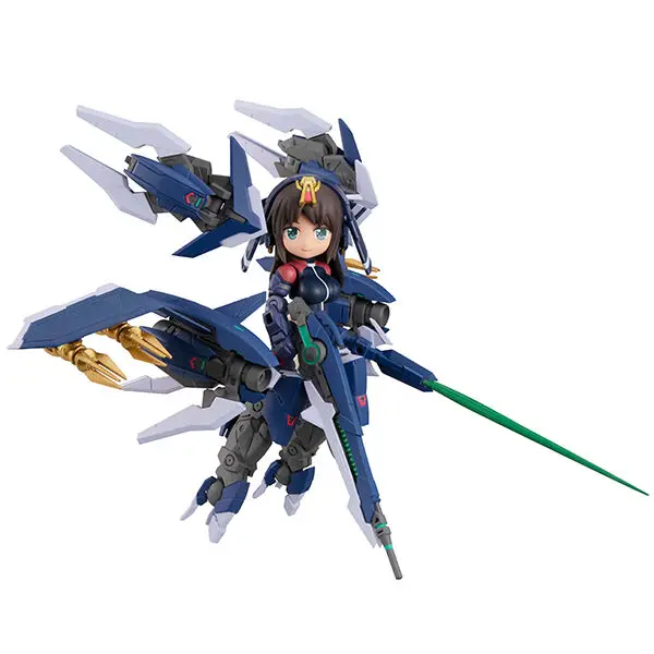 Alice Gear Aegis Desktop Army Action Figure Shitara Kaneshiya Ver. Karwa Chauth 13 cm product photo