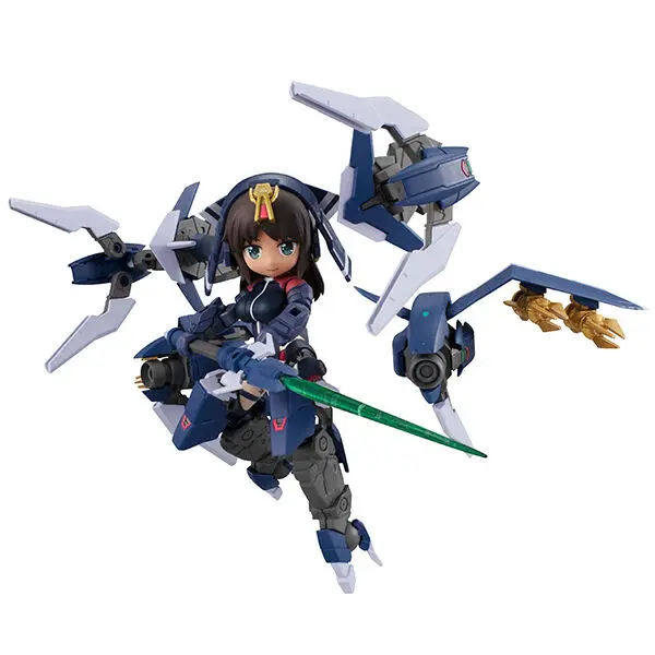 Alice Gear Aegis Desktop Army Action Figure Shitara Kaneshiya Ver. Karwa Chauth 13 cm product photo
