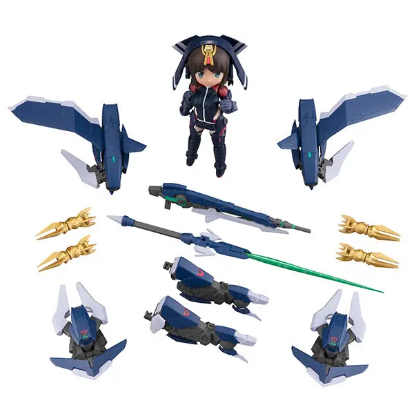 Alice Gear Aegis Desktop Army Action Figure Shitara Kaneshiya Ver. Karwa Chauth 13 cm product photo