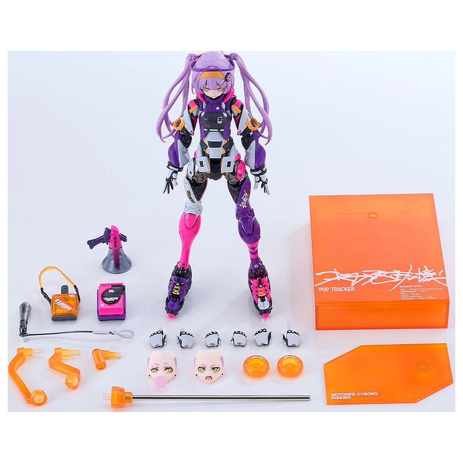 Shojo-Hatsudoki Motored Cyborg Runner Action Figure SSX-155c Pop Tracker 18 cm product photo