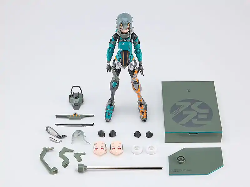 Shojo-Hatsudoki Diecast / PVC Action Figure Motored Cyborg Runner SSX_155 Downtown Trek 17 cm product photo