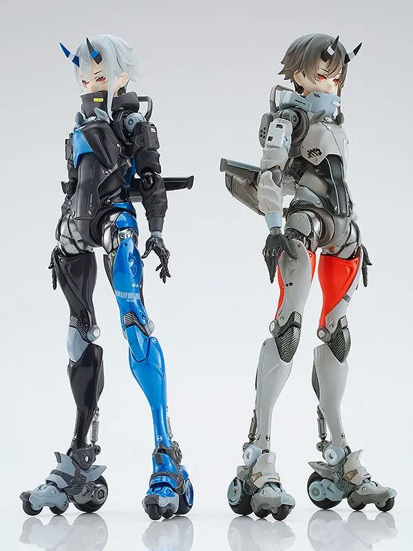 Shojo-Hatsudoki Diecast / PVC Action Figure Motored Cyborg Runner SSX_155 Mandarin Surf 17 cm product photo