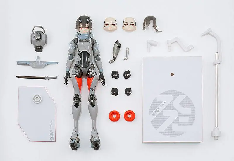 Shojo-Hatsudoki Diecast / PVC Action Figure Motored Cyborg Runner SSX_155 Mandarin Surf 17 cm product photo