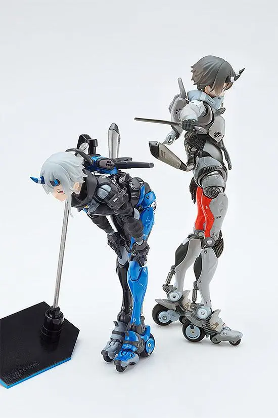 Shojo-Hatsudoki Diecast / PVC Action Figure Motored Cyborg Runner SSX_155 Mandarin Surf 17 cm product photo