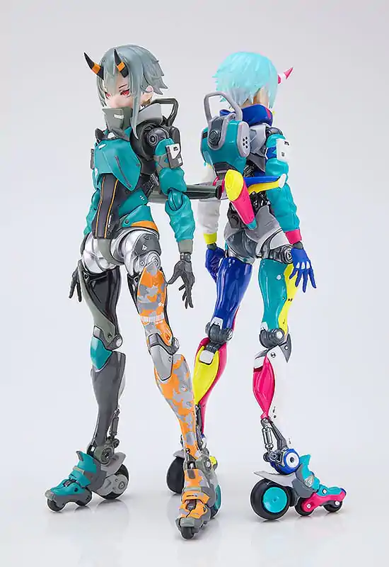 Shojo-Hatsudoki Diecast / PVC Action Figure Motored Cyborg Runner SSX_155 Psychedelic Rush 17 cm product photo